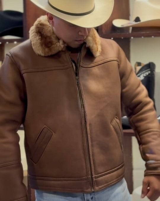 Men's premium cashmere cowboy jacket