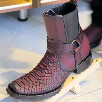 Original Handmade Python Boots